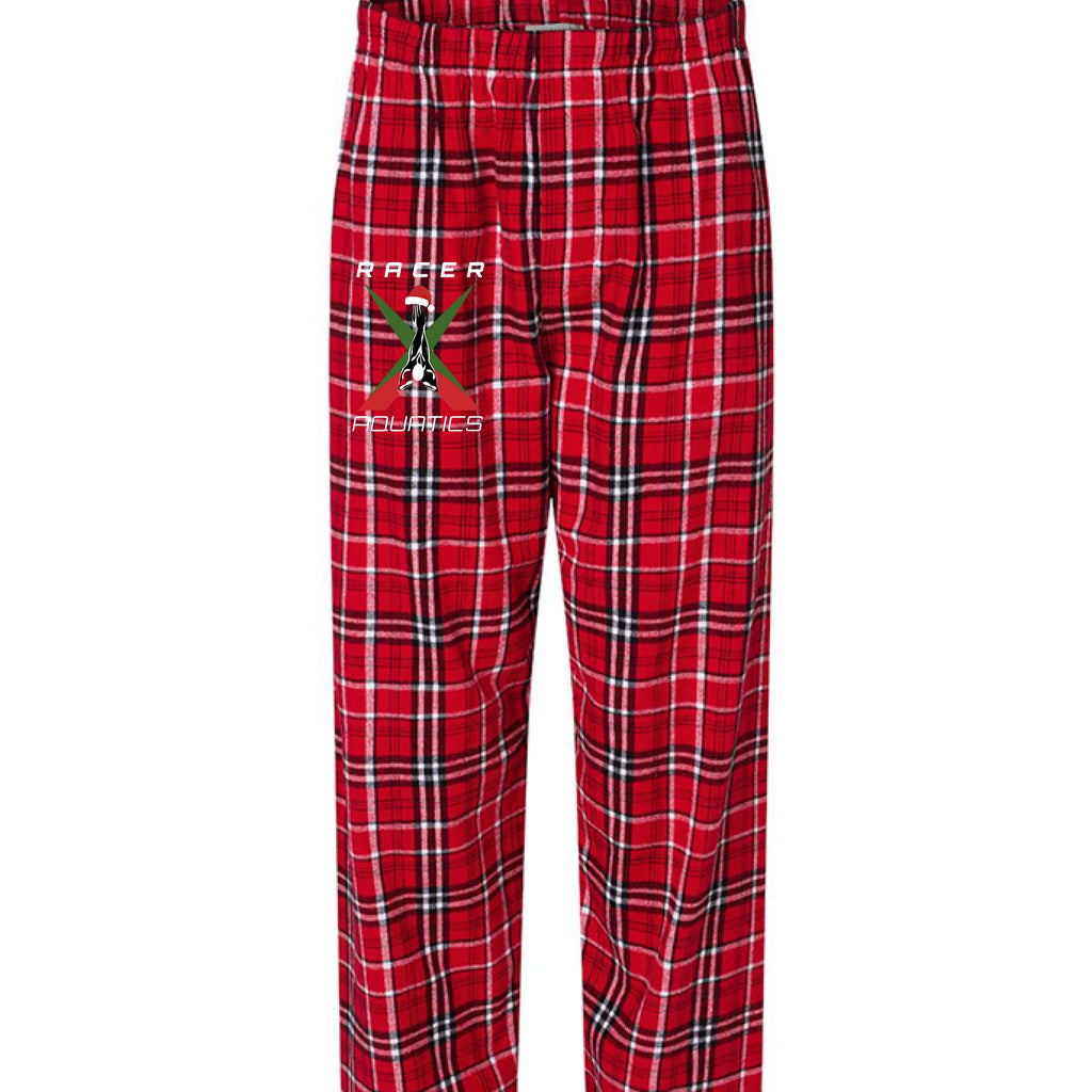 RED/ WHITE PLAID - FRONT