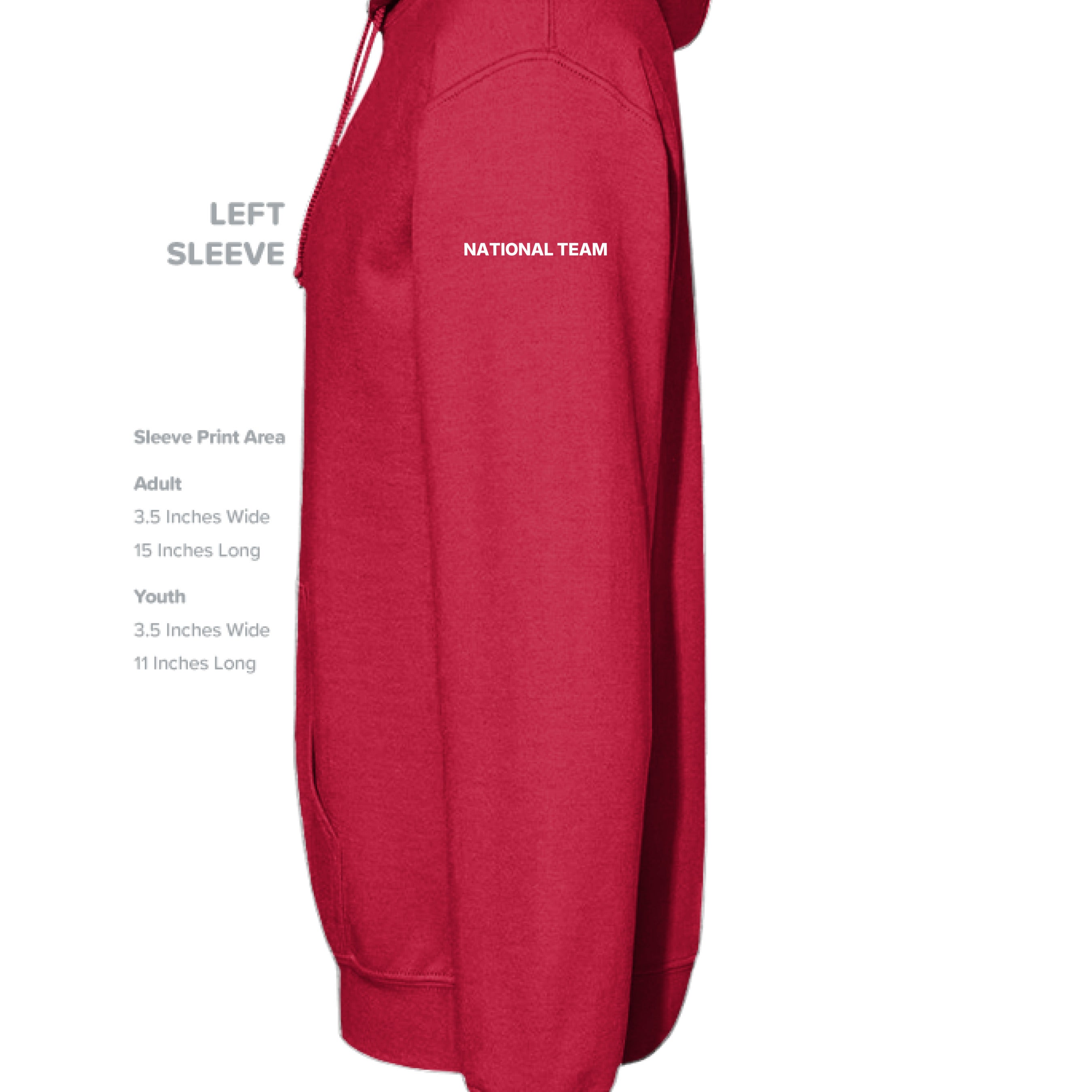 SPORT RED - SLEEVE_LEFT